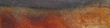 Картина под названием "correspondances.jpg" - Karine Damour, Подлинное произведение искусства, Чернила