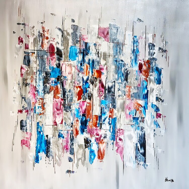 Peinture intitulée "Rêve abstrait" par Karine Locke, Œuvre d'art originale, Acrylique