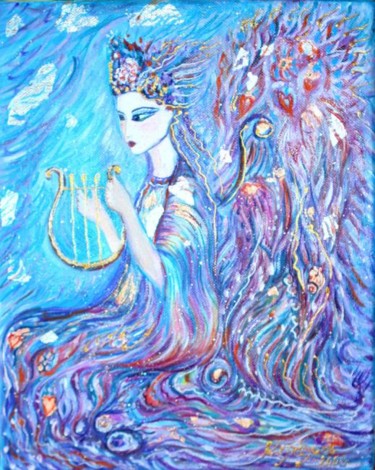 Painting titled "Angel Athaniel" by Karisma, Original Artwork, Other