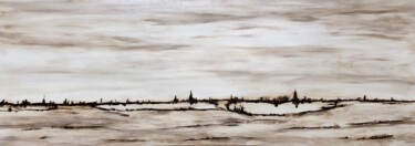 Peinture intitulée "Zenitude 1" par Karl Blanchet, Œuvre d'art originale, Acrylique Monté sur Panneau de bois