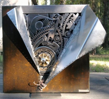 Sculpture intitulée "Emanation" par Karl-Hugo Mars, Œuvre d'art originale