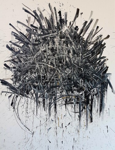 Peinture intitulée "Snelson is alive" par Karls, Œuvre d'art originale, Acrylique