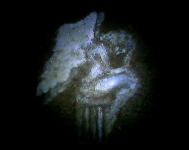 Peinture intitulée "L'Ange" par Karnakiev, Œuvre d'art originale, Huile