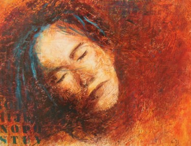 Pintura titulada "SILENCE" por Karole Aubourg, Obra de arte original, Acrílico