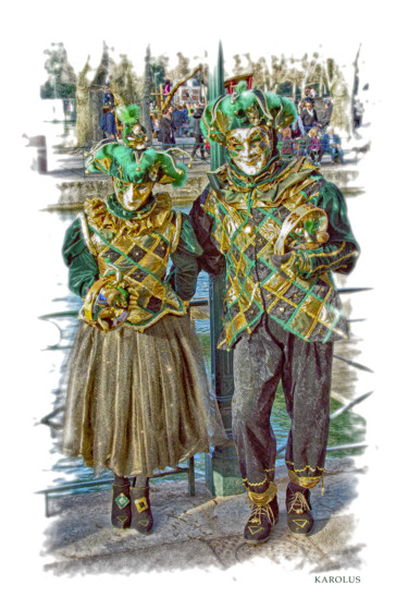 Fotografia intitolato "012.Carnaval-Annecy…" da Karolus, Opera d'arte originale, Fotografia digitale
