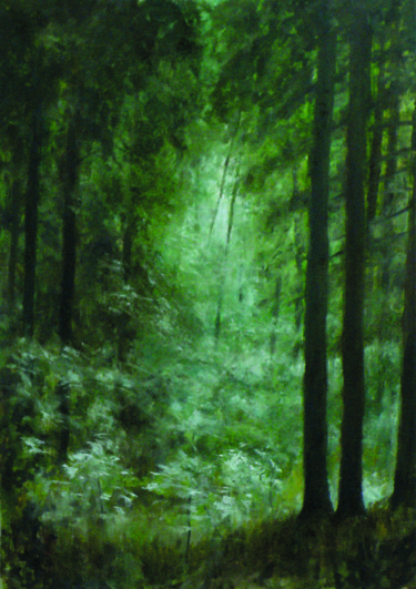 제목이 "Луч"인 미술작품 Belar로, 원작, 기름 나무 들것 프레임에 장착됨