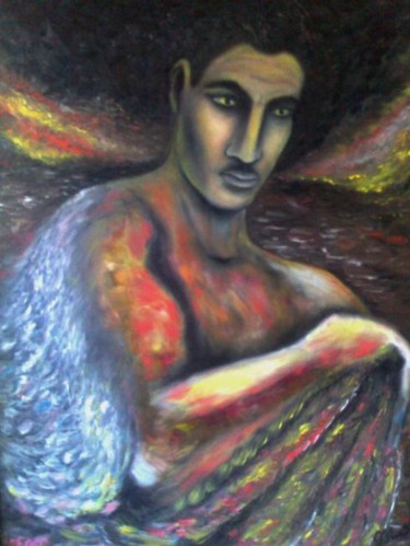 Painting titled "Ego" by Kartamir, Original Artwork