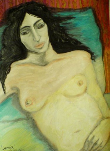 Painting titled "Lilit" by Kartamir, Original Artwork