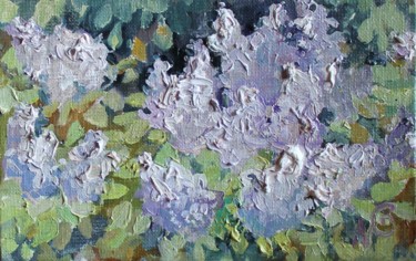 제목이 "Lilac"인 미술작품 Anastasiia Grygorieva로, 원작, 기름