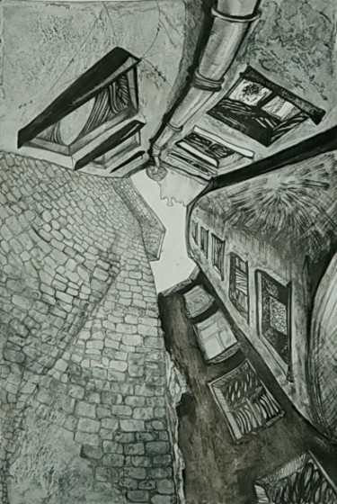 Drawing titled "Эхо колодца" by Artnat, Original Artwork, Other