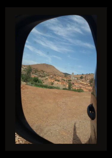 Photographie intitulée "Maroc en miroir" par Siham Kartobi, Œuvre d'art originale, Photographie manipulée