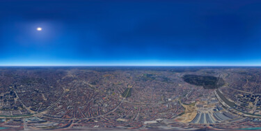 Digitale Kunst mit dem Titel "360° Super Pano - B…" von Kashyope, Original-Kunstwerk, Fotomontage