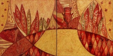 Malerei mit dem Titel "Umbra" von Kasia Blekiewicz, Original-Kunstwerk
