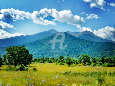 Photography titled "Mountains ©" by Kasiopea, Original Artwork, Digital Photography