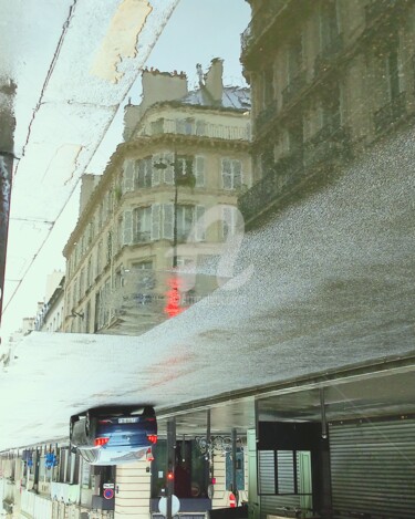 Photographie intitulée "Réflection d un Imm…" par Kasiopea, Œuvre d'art originale, Photographie numérique