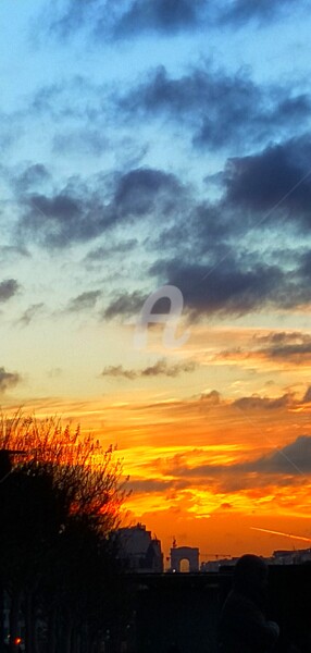 Photographie intitulée "Lever du soleil Arc…" par Kasiopea, Œuvre d'art originale, Photographie numérique