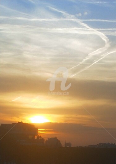 Photography titled "Soleil et coucher d…" by Kasiopea, Original Artwork, Digital Photography