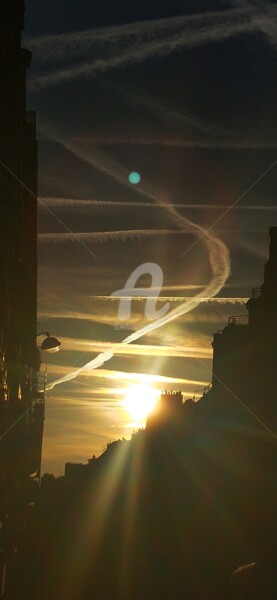 "Courbes nuages ©" başlıklı Fotoğraf Kasiopea tarafından, Orijinal sanat, Dijital Fotoğrafçılık
