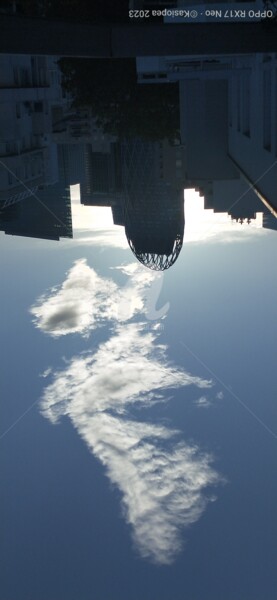 Photography titled "Nuage comme un oise…" by Kasiopea, Original Artwork, Digital Photography