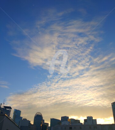 Photographie intitulée "Monsieur nuage ©" par Kasiopea, Œuvre d'art originale, Photographie numérique