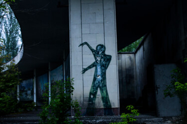 Fotografia intitolato "Чернобыль граффити" da Katalina Tattoo, Opera d'arte originale, Fotografia digitale