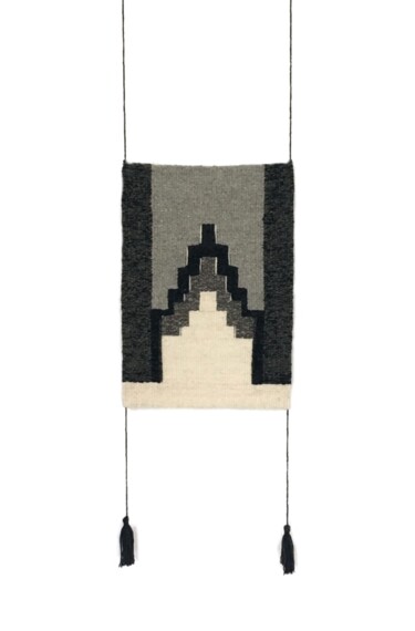 纺织艺术 标题为“AMULET AGAINST EVIL…” 由Katarzyna Dietrych, 原创艺术品, 挂毯