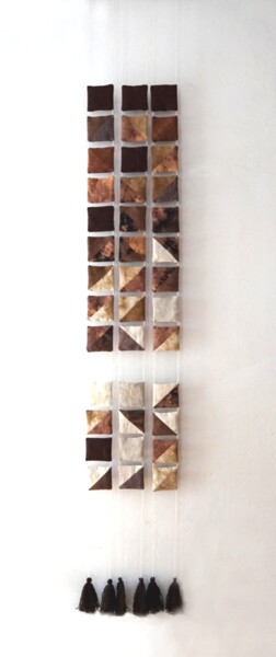 纺织艺术 标题为“THREE PIECES OF CHO…” 由Katarzyna Dietrych, 原创艺术品, 挂毯