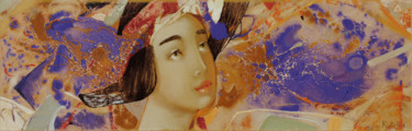 Картина под названием "Beautiful naivety" - Kate Kulish, Подлинное произведение искусства, Масло