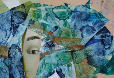 Картина под названием "Caring look" - Kate Kulish, Подлинное произведение искусства, Масло