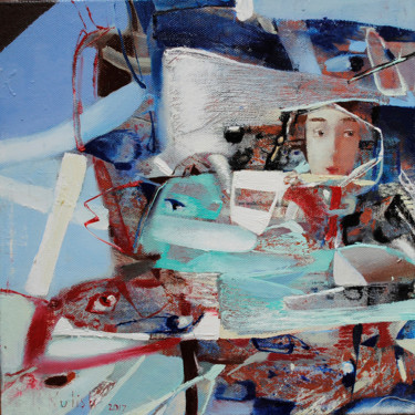 Картина под названием "Deep-water consciou…" - Kate Kulish, Подлинное произведение искусства, Масло
