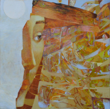 Картина под названием "In search of goals" - Kate Kulish, Подлинное произведение искусства, Масло