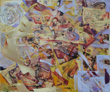 Картина под названием "Brightness of dream…" - Kate Kulish, Подлинное произведение искусства, Масло