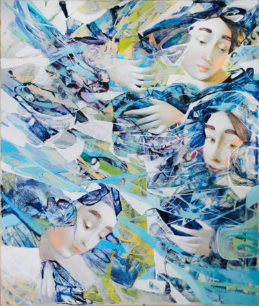 Картина под названием "Noble souls" - Kate Kulish, Подлинное произведение искусства, Масло