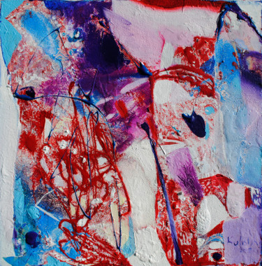 Картина под названием "Abstraction -2" - Kate Kulish, Подлинное произведение искусства, Масло