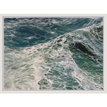 Картина под названием "Seascape rhapsody" - Kate Samsoniuk, Подлинное произведение искусства, Масло