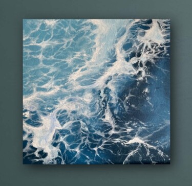 Peinture intitulée "Serene tides" par Kate Samsoniuk, Œuvre d'art originale, Huile