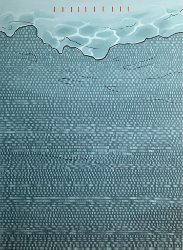 Картина под названием "11 416" - Kate Shi, Подлинное произведение искусства, Акрил