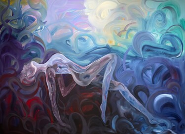 Картина под названием "Revival" - Kate Stet, Подлинное произведение искусства, Акрил