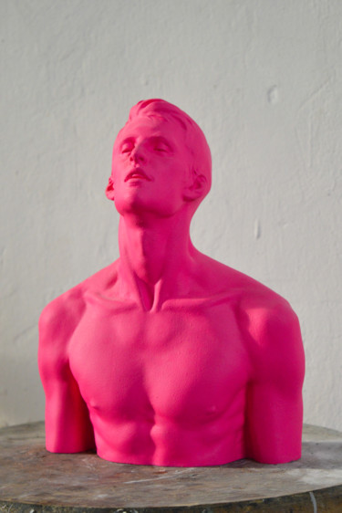 Heykel, alçı, pop art, sanat eseri Katerina Pilnikova tarafından