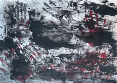 Pittura intitolato "«Что скрывает тень?»" da Katerina Shaliapina, Opera d'arte originale, Acrilico