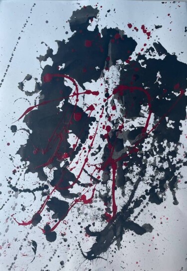 Ζωγραφική με τίτλο "Сингулярность или «…" από Катерина Шаляпина, Αυθεντικά έργα τέχνης, Ακρυλικό