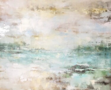 Картина под названием "Another sky" - Katerina Yakovleva, Подлинное произведение искусства, Масло