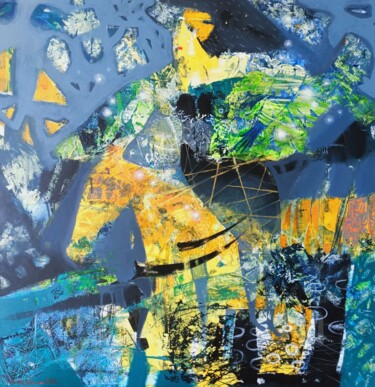 Towards dreams Painting titled "Towards dreams" by Kateryna Lemesheva, Original Art, Acrylic
