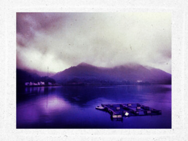 Fotografía titulada "lake view in Qianda…" por Katherine Lee, Obra de arte original, Fotografía digital