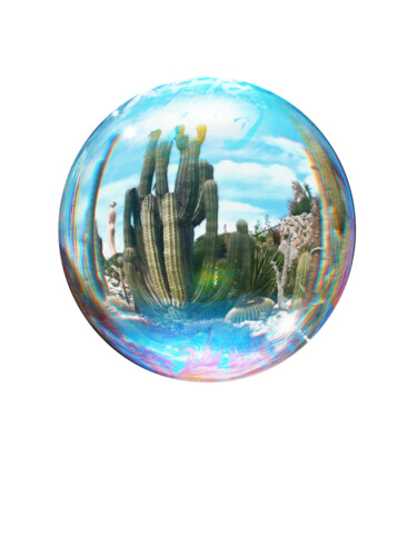 Цифровое искусство под названием "cactus zoo" - Katherine Lee, Подлинное произведение искусства, 3D моделирование