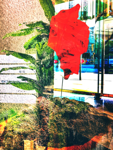 Digitale Kunst mit dem Titel "the red...and the t…" von Katherine Lee, Original-Kunstwerk, 2D digitale Arbeit