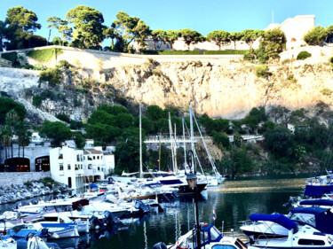 Fotografía titulada "city view, Monaco" por Katherine Lee, Obra de arte original, Fotografía digital