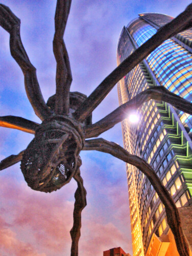Digital Arts titled "the giant spider an…" by Katherine Lee, Original Artwork, 2D Digital Work