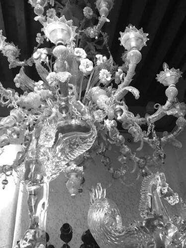 Fotografia intitolato "the bio chandelier,…" da Katherine Lee, Opera d'arte originale, Fotografia digitale