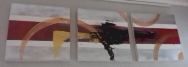 Pittura intitolato "le fusil" da Kathy, Opera d'arte originale, Acrilico
